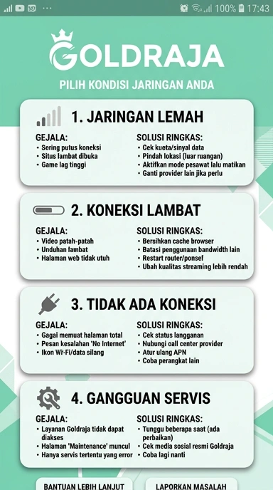 Link Alternatif Goldraja untuk Pengguna Android